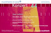 KommentarKonzert - Ensemble Musikfabrik · 2018. 1. 30. · Boulez’ Notations, erscheint doch gerade der Klang des Klaviers als in gewisser Weise abstrakt. Schöllhorn findet dafür