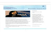 NADA: Home · 2013. 10. 15. · NADA - Nachrichten NADA-Statement zu Gesprächen mit Ullrich und Zabel Wie im offiziellen NADA-Statement am 22.Juni 2013 zum Geständnis von Jan Ullrich