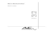 Manual AEC INV-EU DE 2018-08-09 GENII - Lieckipedia · 2020. 2. 25. · 4 INV315-50EU 09.2017 1.0 Hinweise zu dieser Anleitung Diese Anleitung beschreibt die Montage und Bedienung