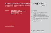 steueranwalts magazin · 2020. 11. 2. · steueranwalts magazin Arbeitsgemeinschaft Steuerrecht im Deutschen Anwaltverein 115. Ausgabe | 22. Jahrgang 5 /2020 129 Editorial Wagner