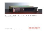 Beckhoff Industrie-PC C5002 · 2009. 8. 12. · INDUSTRIE ELEKTRONIK Eiserstraße 5 / D-33415 Verl / Telefon 05246/963-0 / Telefax 05246/963-149 Betriebsanleitung Einschub PC C5002