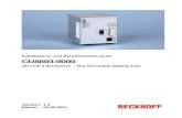 CU8803-0000 - BECKHOFF · 2020. 2. 27. · Title: CU8803-0000 Author: Produktmarketing Subject: CP-Link 4 One-Cable-Extender Created Date: 2/27/2020 1:06:33 PM