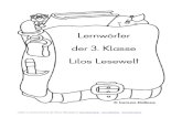 Lernwörter der 3. Klasse Lilos Lesewelt · 2020. 6. 25. · erstellt von Christine Sock für den Wiener Bildungsserver  -  -  Lernwörter der 3. Klasse Lilos Lesewelt