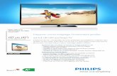Entspannen und ein einzigartiges Fernseherlebnis genießen · 2017. 1. 6. · Qualität mit dem Philips 42PFL 3507 Full HD LED TV. Dank Digital Crystal Clear können Sie sich jetzt
