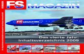 Das vierte Jahr: Inhaltsverzeichnis 2009 - FS MAGAZIN · 2016. 9. 7. · Flugzeuge Payware Cessna 152 von Care-nado Gerhard Ringhofer 30 Flugzeuge Freeware Tupolev Tu-154 M Chris