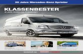 KLASSENBESTER - autohaus-juergens.de...des Firmengründers Gottlieb Daimler: Das Beste oder nichts. Auch mit der dritten Generation des Sprinter gibt sich der Stutt-garter Autobauer