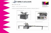 RURACK - METZLER · 2020. 11. 30. · HSS-Bimetallsägeband M 42 Kobalt 1650 x 13 x 0,65 mm, Zahnteilung nach Wahl 6/10, 8/12 oder 10/14 14,40 9 RURACK-Bandsägemaschinen Serie BS