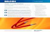 Safe-T-Line Kabel Park... · 2019. 12. 4. · Product Bulletin Safe-T-Line Kabel Gewährleisteter Brandschutz für die Dauer von 3 Stunden Belden bietet eine komplette Serie BS 6387-