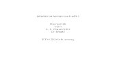 Materialwisenschaft I Keramik von L. J. Gauckler D-Matl ETH ......2 Gustave Lefebvre. Le Tombeau de Petosiris, Le Caire: L'institut Français d'archéologie orientale, 1924. 3 volumes