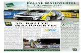 RALLYE WALDVIERTEL › cms › wp-content › uploads › ...Grafenegg“ und der Rallyeleitung im „Auditorium“ bietet die Rallye Waldviertel einen organisatorischen Standard auf