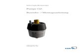 Pumpe GZ Betriebs- / Montageanleitung · 2018. 6. 15. · GZ 7 von 25 2.3 Bestimmungsgemäße Verwendung Die Pumpe/Pumpenaggregat darf nur in solchen Einsatzbereichen betrieben werden,