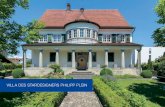 VILLA DES STARDESIGNERS PHILIPP PLEIN · 2019. 2. 10. · deutsche Stardesigner Philipp Plein die Innenräume des Anwesens mit viel Liebe zum Detail neu. Entstanden ist eine moderne,