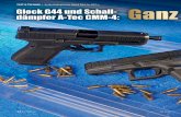 TEST & TECHNIK Selbstladepistole Glock G44 in .22 l.r ......Glock G44 und Schall-Ganz wie die Großendämpfer A-Tec CMM-4: 42 | VISIER. de Mai 2020 TEST & TECHNIK | Selbstladepistole