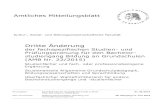 Amtliches Mitteilungsblatt - hu-berlin.de · 2019. 6. 27. · 11 LP Modul 3b: Ausgewählte Kapitel aus der Mathema-tik (ÜWP) 9 LP Studienfach Sachunterricht mit Schwerpunkt Ge- ...