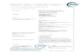 REINÆRDT Türen GmbH - HOME€¦ · Akkreditierte Prüfstelle nach DIN EN ISO/iEC 17025 Akkreclifierte Zertifizierungsstelle nach DIN EN ISO/iEC 1 7065 PrijF-, l]berwachungs- uncl