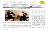 QRX NR 1 2020 - 1945wp.sk3bg.se/wp-content/uploads/2020/01/qrx2020-nr-1-version-1.0-1… · QRX NR 1 2020 Under årlig julfest hade SK3BG glädjen att utse en ny hedersmedlem, SM3EFS.