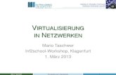 Virtualisierung in Netzwerken - Universität Klagenfurtmt/wp/wp-content/uploads/2013/03/... · 2013. 3. 1. · zu erh ohen Ein Prozess kann immer nur in einem einzelnen Ring ausgefuhrt
