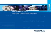 VERDERBAR made by Wanner - Manufacturer | Verderliquids · PDF file 2016. 6. 2. · Weitere Informationen zur HydraCell P-Serie ¿QGHQ 6LH DE 6HLWH ... Papierherstellung Polyurethan-Herstellung