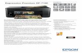Expression Premium XP-7100 · 2018. 9. 17. · ohne PC, ISO/IEC-Muster 24712), 1,2 W (Energiesparmodus) Betriebsspannung AC 220 V - 240 V, 50 Hz - 60 Hz Abmessungen 390 x 339 x 191