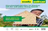 Einsatzmöglichkeiten im Holzbau mit der esb (elka strong board) · 2018. 8. 23. · 1. elka-Holzwerke – unsere Philosophie 2 2. esb – elka strong board 3 3. Produktvorteile –
