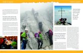 Der eiserne Weg Hölle - Deutscher Alpenverein · PDF file 2017. 2. 22. · Auch die „Neue Hölle“ – wie die meisten die kurz zuvor wiedereröffnete Höllentalangerhütte nennen