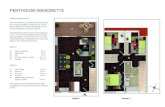 PENTHOUSE-MAISONETTE · 2020. 10. 22. · Penthouse gehören ein bis zwei Carports. Auf zwei Ebenen verteilt wohnen Sie großzügig auf rund 91 m². Die Penthouse-Maisonette ist hochwer-tig