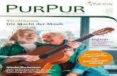 PurPur - Start · 2018. 8. 7. · PurPur Niederflurbetten Mehr Sicherheit für die Bewohner Entlastung für die Pflegekräfte Titelthema Die Macht der Musik Ingwer zur Heilpflanze