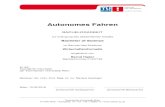Bachelorarbeit Autonomes Fahren Hader - TU WienTechnische Universität Wien A-1040 Wien Karlsplatz 13 Tel. +43-1-58801-0 Autonomes Fahren BACHELORARBEIT zur Erlangung des akademischen
