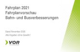 Fahrplan 2021 Fahrplanvorschau Bahn- und Busverbesserungen · 2020. 12. 9. · eine Linie = 1 Zug pro Stunde R40 R40 S40 S40 11. Fahrplan 2021 Kremser- und Kamptalbahn R44: St. Pölten