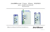 JetMove 1xx, 2xx, D203 - Start | Jetter...13.6 Einführung in die Kopplungsarten 212 13.6.1 Übersicht 212 13.6.2 Einführung in die Kopplungsart Elektrisches Getriebe 213 13.6.3 Einführung