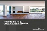 FENSTER & SCHIEBETÜREN · 2020. 11. 17. · Kunststoff-Fenster Die robuste und nachhaltige Option. Qualitativ hochwertiger Hartkunststoff eignet sich für den Fensterbau hervorragend: