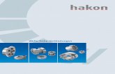 Hakon Katalog - 29.01 · 2017. 5. 9. · Hakon-Spannelemente überbrücken, bedingt durch ihre ge-schlitzten Konushülsen, große Passungsspiele zwischen den Fu-geﬂächen. Damit