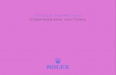OYSTER PERPETUAL COSMOGRAPH DAYTONA - Rolex · 2020. 9. 30. · ROLEX SERVICEINFORMATIONEN DAS COSMOGRAPH DAYTONA MODELL EINSTELLUNGEN Verschraubte Position (Krone in Position 0,