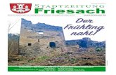 Stadtzeitung Friesachfriesach.dotnethost.at/formulare/stadtzeitungen/ausgabe... · 2018. 2. 20. · len von Erzbischof Wolf Dietrich von Raitenau in irgendeiner Form erhalten bleiben.