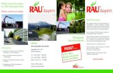 RAU Bayern – grüne Lärmschutzwände - Einfach, schnell und mietbar … · 2016. 4. 28. · RAU Geosystem Süd hat eine klare Kernkompetenz. Als Lösungsanbieter im Bereich ökologischer