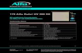 179 Alfa Rufol UV 200 SK · 2020. 3. 3. · 179 Alfa Rufol UV 200 SK Technische Daten: Eigenschaften Wert Brandverhalten: E, EN 13501 Widerstand gegen Wasserdurchgang: W1, EN 1928