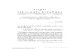 DE FILOLOGÍA ESPAÑOLA · 2020. 1. 19. · fingen, Ringier, 1928-1940. ^ La primera mención documental del ALPI aparece en la RFE, ... riales (correspondencia, notas manuscritas