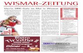 Vierte DRK-Gala im Mai in Wismar · 2015. 6. 9. · Konzert mit dem Polizeiorches-ter Schwerin statt und es wird eine Publikation erscheinen, die die „60 Jahre Wismarer Theater