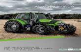AGROTRON 6 TTV - GARNEA a.s. Nová řada DEUTZ-FAHR AGROTRON 6 TTV nabízí jedinečnou rozmanitost modelů a výbavových variant. Můžete si tak traktor sestavit přesně podle