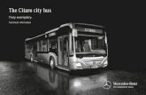 The Citaro city bus...310 150 200 220 170 210 190 80 800 1000 1200 1400 1600 1800 2000 2200 1400 1800 800 2200 9 Citaro G Engine (Euro VI) OM 470 Displacement 10,700 cm3 Output (standard)