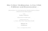 Der Liber Ordinarius A-Gu 1566 Edition und Kommentar - KUG 43200/bdef:... Der Liber Ordinarius A-Gu