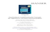 Taschenbuch mathematischer Formeln für Ingenieure und …files.hanser.de/Files/Article/ARTK_LPR_9783446451001... · 2018. 8. 29. · Leseprobe . zu . Taschenbuch mathematischer Formeln