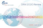 DRM 2020 Review - cdn.heyzine.com...Exciters & Modulators incl. SFN Ł Monitoring & Measurement Receivers Ł Distributed Monitoring & Archiving Systems Ł Livewire Audio Nodes Ł Field