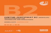 B2 Jugendliche Modellsatz 1 - Goethe 2020. 1. 28.آ  Seite 3 GOETHE-ZERTIFIKAT B2 MODELLSATZ JUGENDLICHE