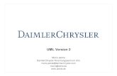 UML Version 2 (rev. 2002-01-04) · 2017. 3. 5. · M. Jeckle – UML Version 2 2002-01-23 4 Research and Technology Gliederung I. Was bisher geschah ... • Vom Method War zur Unified
