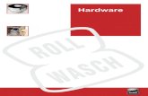 Hardware - Rollwasch · 2019. 6. 23. · Hardware Il programma di macchine e accessori modulari Rollwasch® è indubbiamente uno fra i più completi in Europa e al mondo. Fra gli
