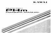 PHm取扱説明書 - KAWAI · 2014. 1. 10. · Title: PHm取扱説明書 Author: Kawai Musical Instruments Mfg. Co. Created Date: 5/31/2005 4:23:06 PM