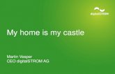 My home is my castle - Bitkom e.V. · Das Gerät bleibt, die Funktionalität wird besser. Q2 / 2017 Q4 / 2017 Q1 / 2018 Q3 / 2018 Q2 / 2019 V 1.0 V 2.0 V 3.0 V 4.0 V 5.0