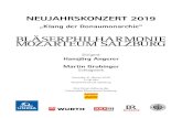 BLÄSERPHILHARMONIE MOZARTEUM SALZBURG · 2020. 5. 20. · Michel Camilo (*1954) „One More Once“. Salsa Keiko Abe (*1937) „Prism Rhapsody“ für Marimba und Orchester – Pause