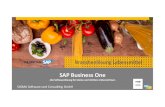 SAP Business One...SAP Business One als umfangreiche ERP-Lösung ist speziell auf die Anforderungen in mittelständischen Unternehmen ausgerichtet und bei einem sehr guten Preis-Leistungs-Verhältnis